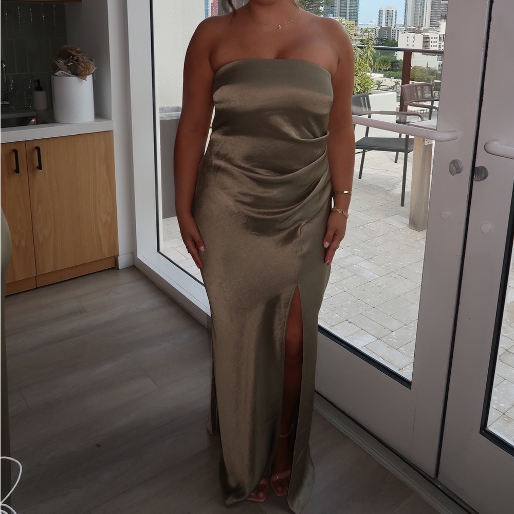 BEC + BRIDGE Strapless The Dreamer Dress (bridesmaid dress)